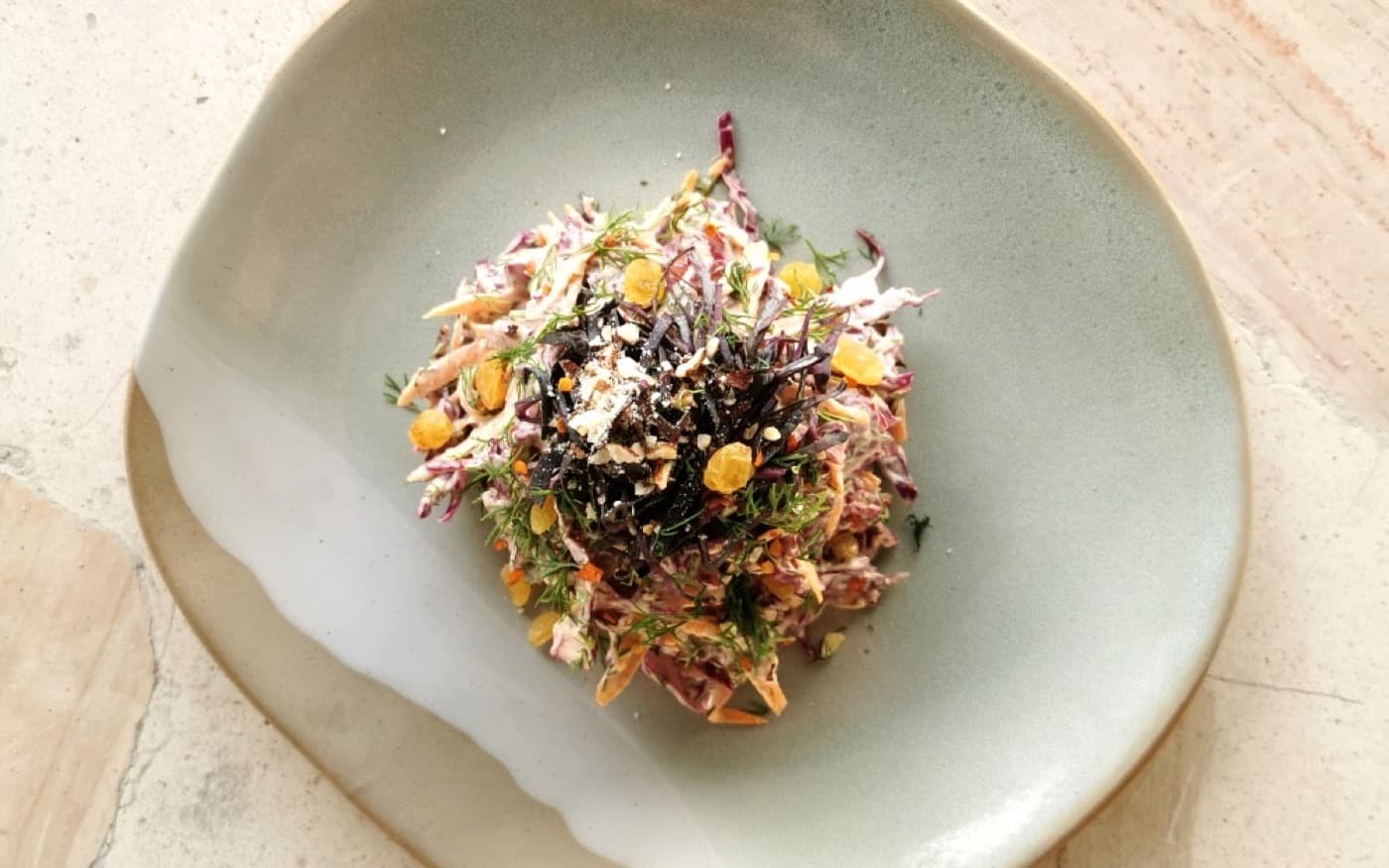 RED CABBAGE SLAW